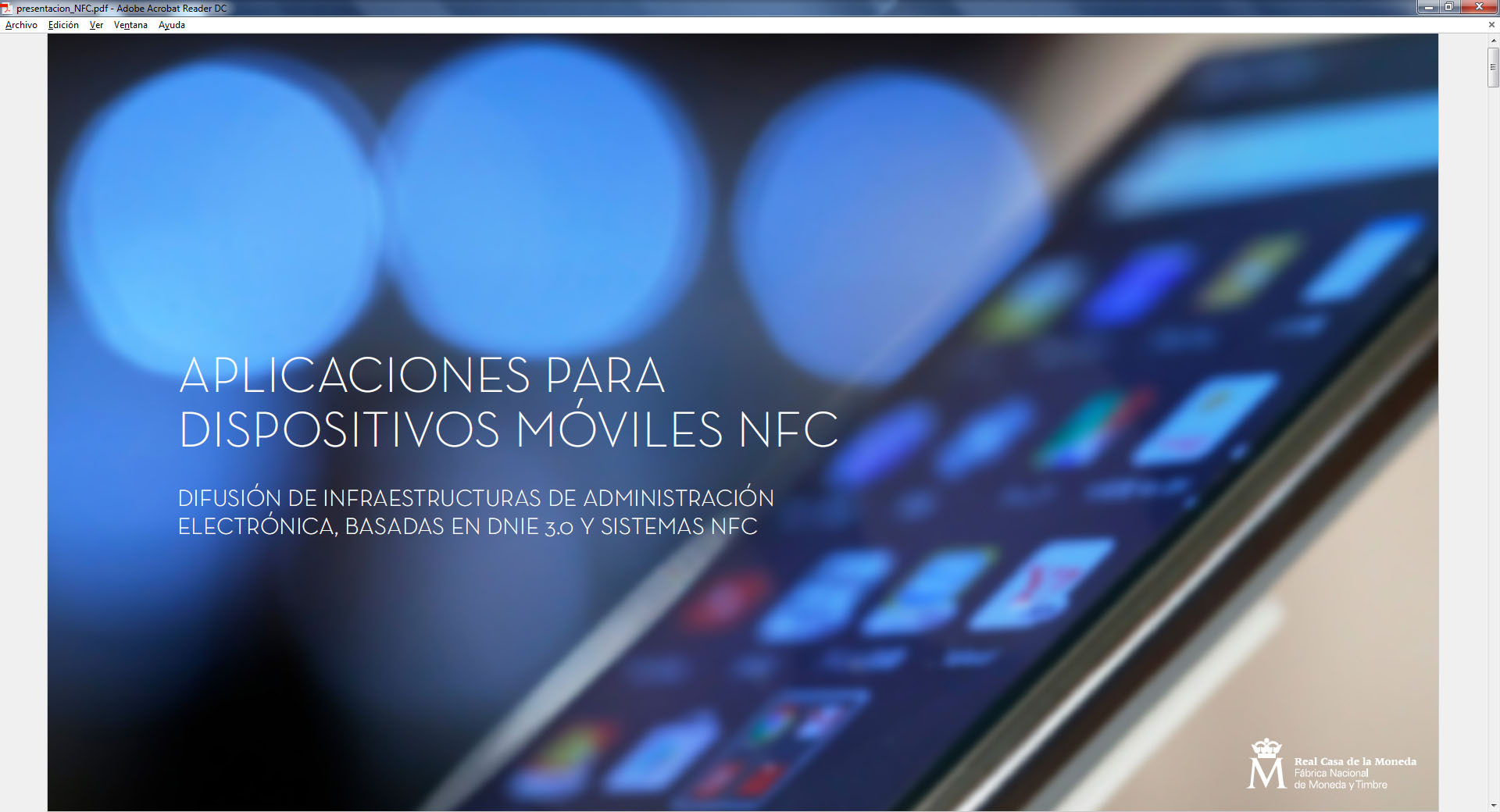 Abre ventana nueva. Aplicaciones para dispositivos NFC